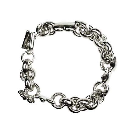 CHUNKY EMOTE BRACELET .925